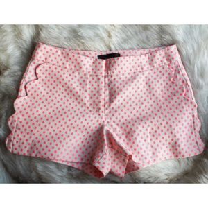 J. Crew polka dot shorts